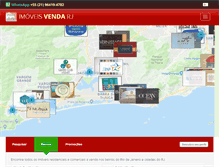 Tablet Screenshot of imoveisvendarj.com.br